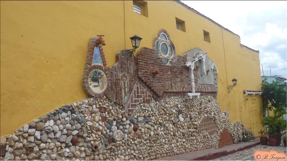 santi spiritus Le quartier du Barrio San Juan. Fresque sur les murs