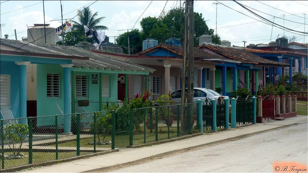 Maisons colores typiques