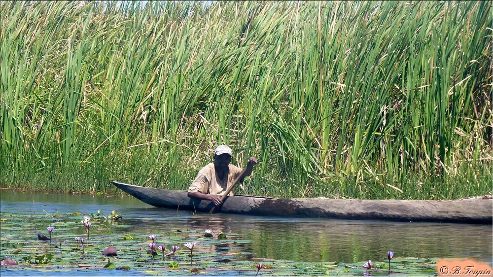 Pirogue sur le canal