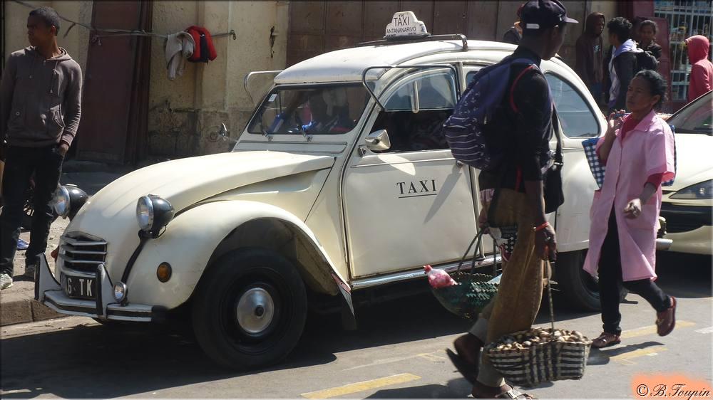 Tananarive. Les taxi 