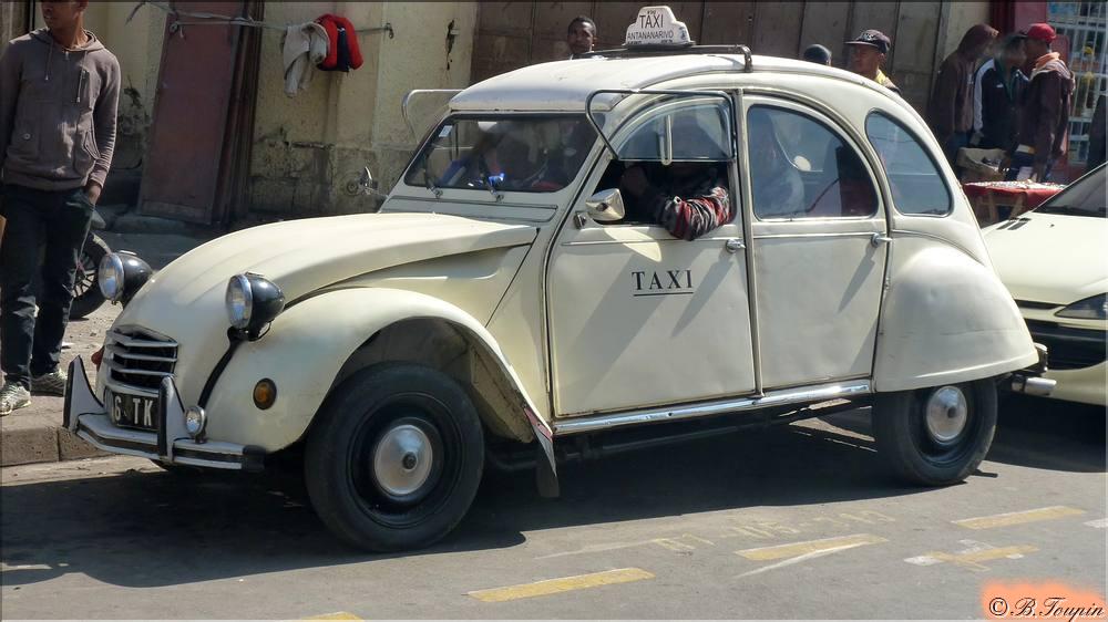 Tananarive. Les taxi 