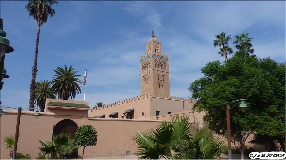 Marrakech - Le minaret Koutoubia