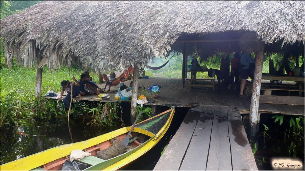 delta de l'ornoque Notre camp dans le delta 