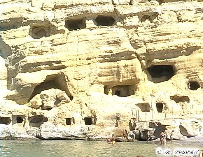 La ncropole romaine de Matala