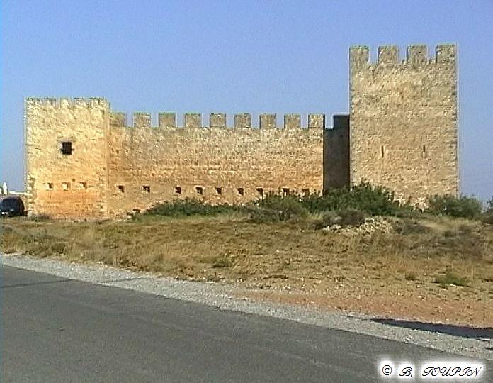 La forteresse de Fragokastelo (cte sud )